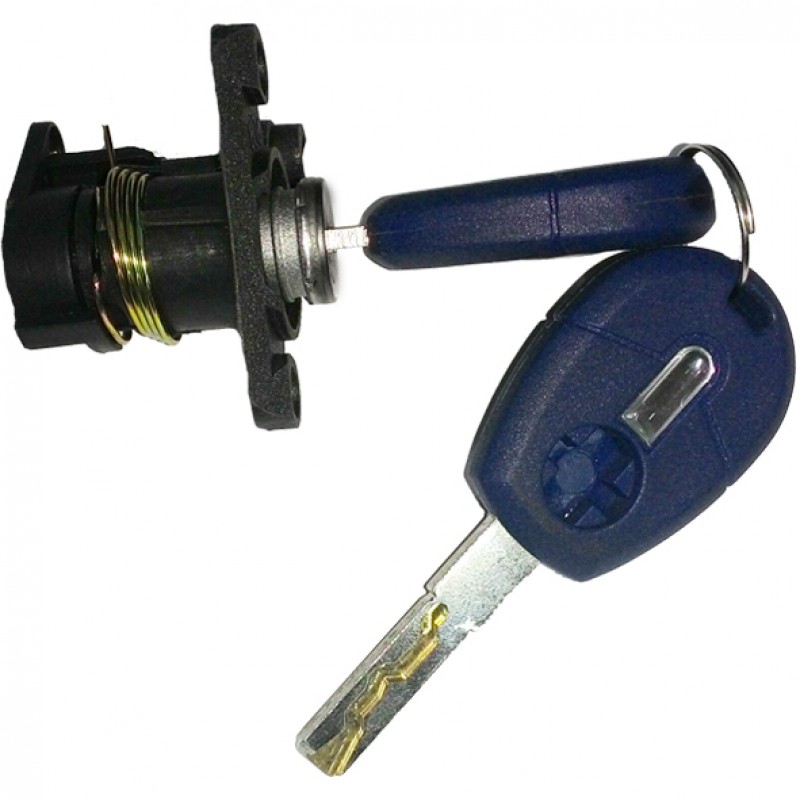 Dispositivo do Porta Malas com Chave Snake azul e alojamento para transponder